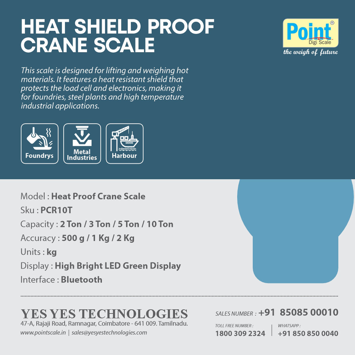 Heat shield proof scales